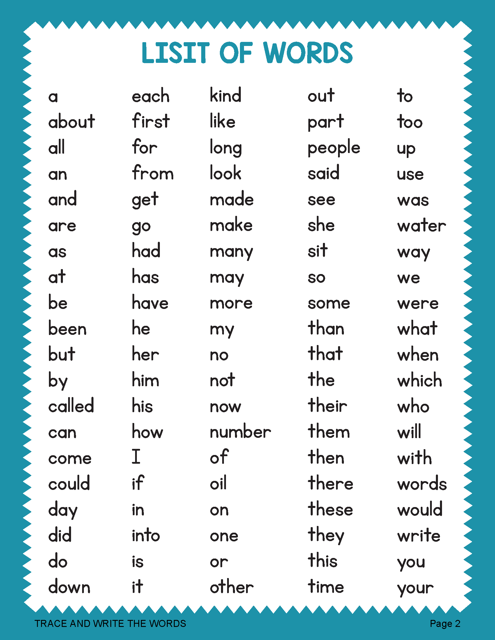 100 Free Printable CVC Words Chart Cards Literacy Learn