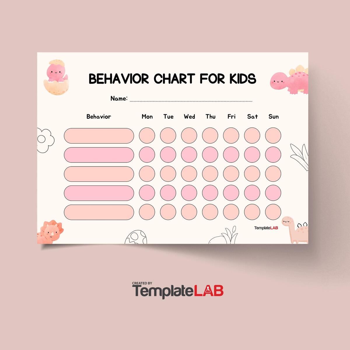 Monthly Reading Chart In PDF Illustrator Download Template
