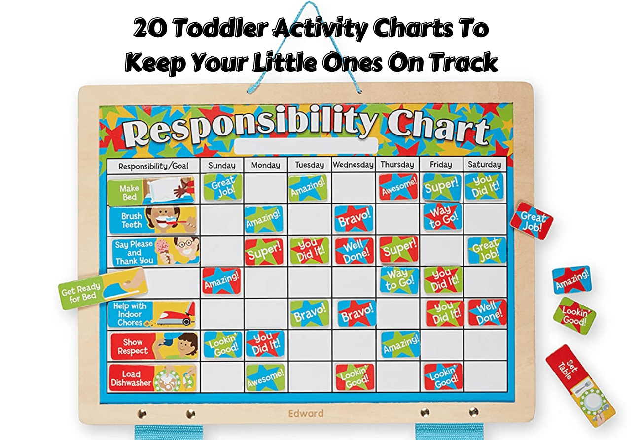 20 Toddler Activity Charts To Keep Your Little Ones On Track Teaching Expertise