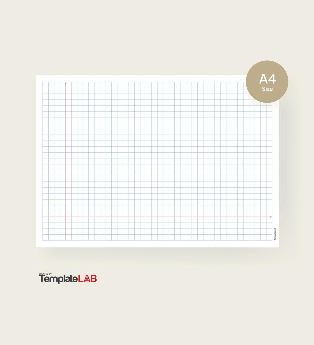 24 Free Printable Graph Paper Templates Word PDF