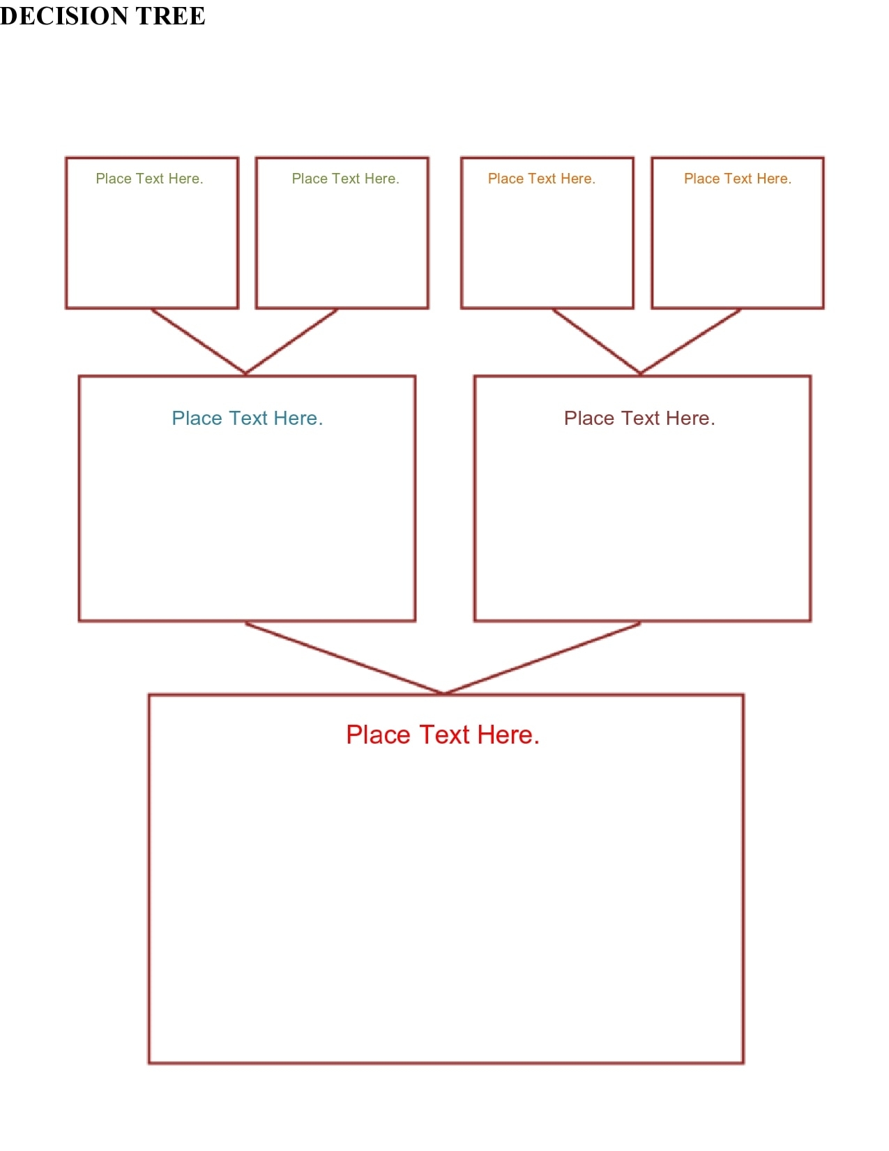 30 Free Decision Tree Templates Word Excel TemplateArchive