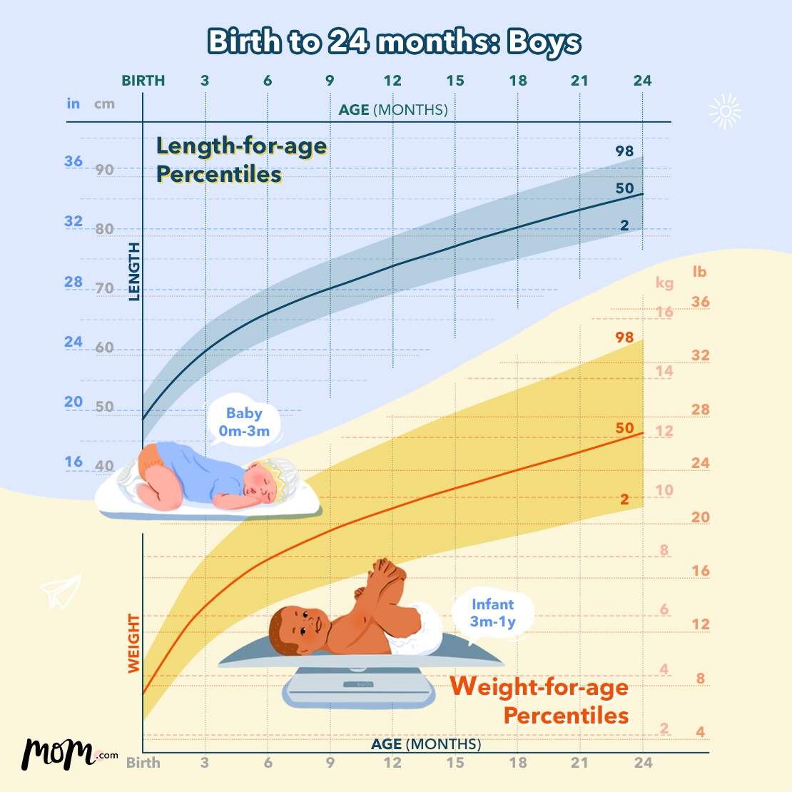 4th Trimester Growth Chart