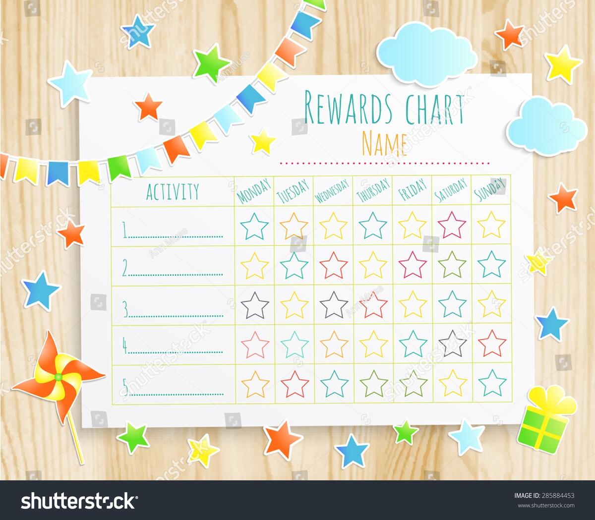 57 Reward Chart Weekly Royalty Free Images Stock Photos Pictures Shutterstock