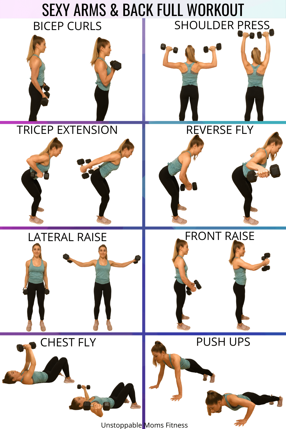 Arm Workout Basic Dumbbell Weight For Beginners Easy Different Arm Weight Exercises Gym Dumbbell Exercises For