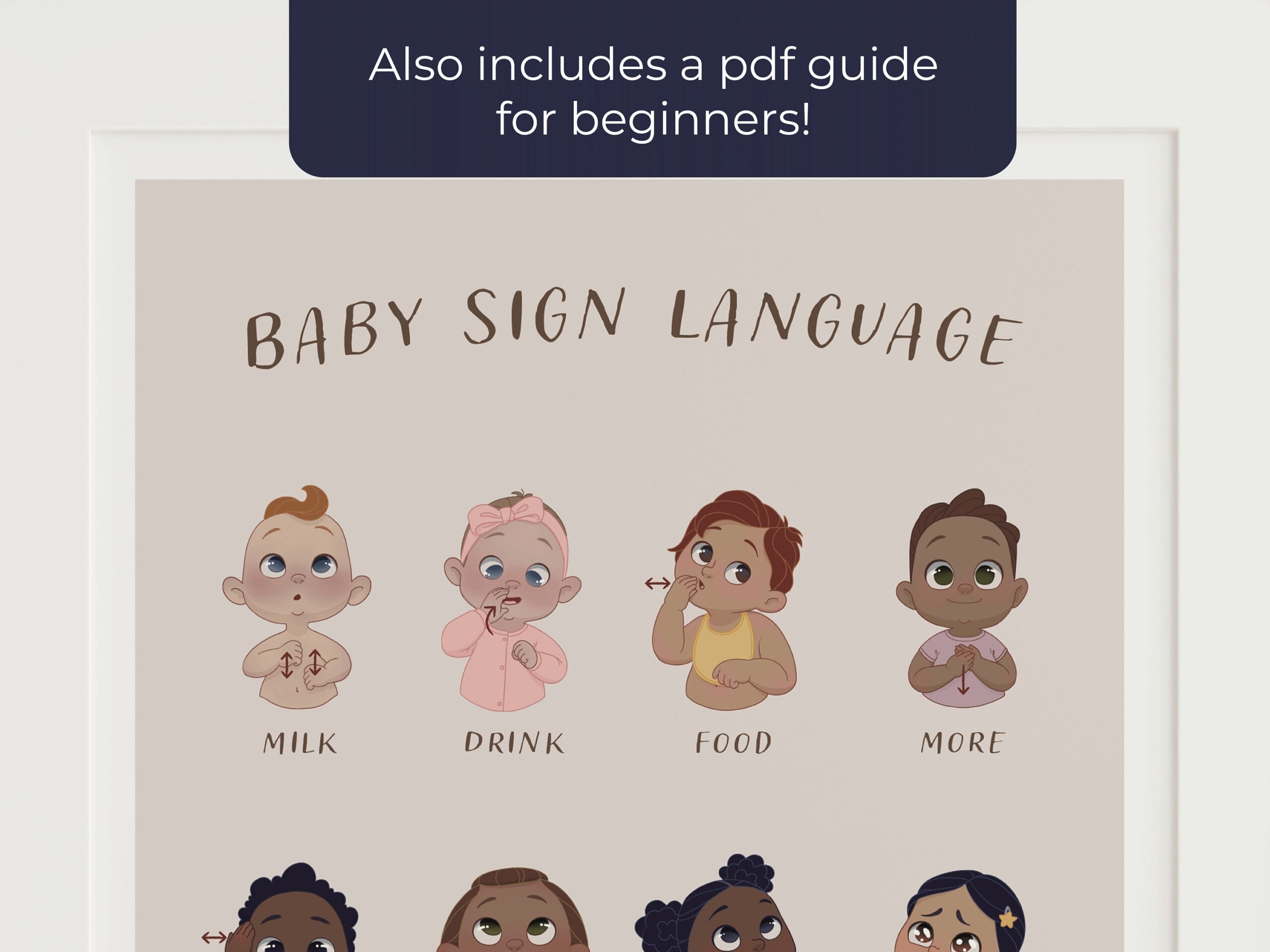 Baby Sign Language Poster Includes A Written Pdf Guide For Beginners Etsy Hong Kong Baby Sign Language Poster Includes A Written Pdf Guide For Beginners Etsy Hong Kong
