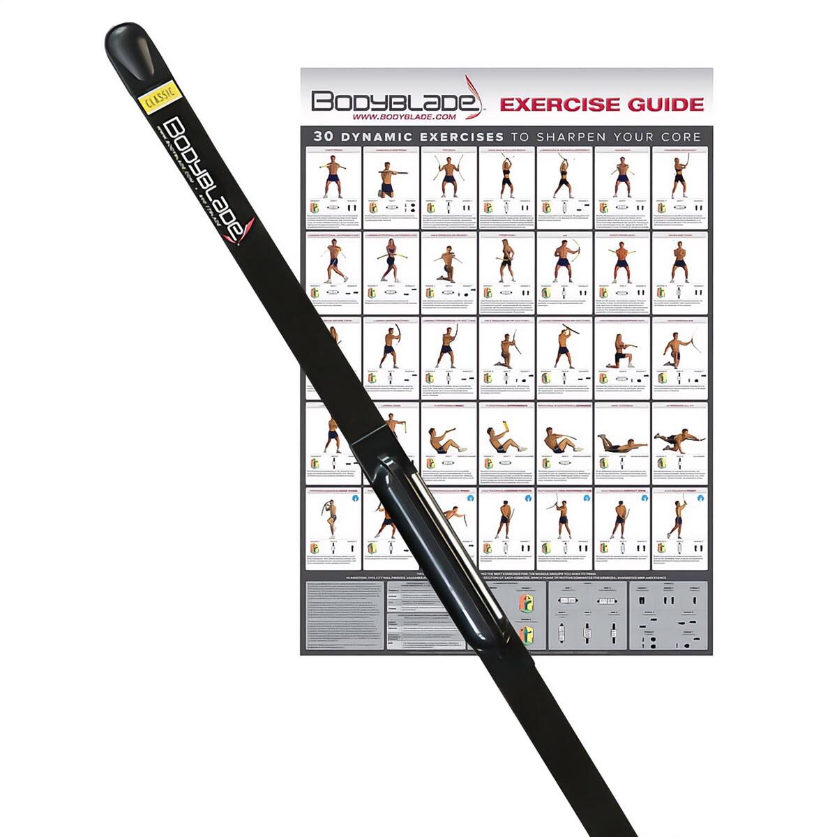 Bodyblade Pro Kit With Wall Chart And Instructional Video Walmart