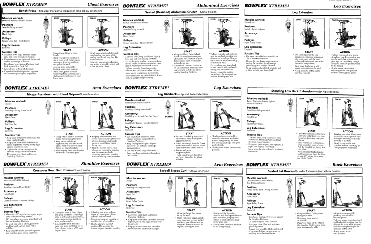 Bowflex Workout Schedule Hotsell Bowflex Workout Schedule Hotsell
