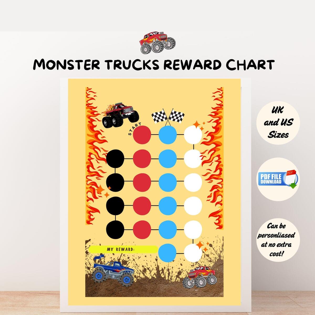 Soccer Reward Chart Etsy Canada