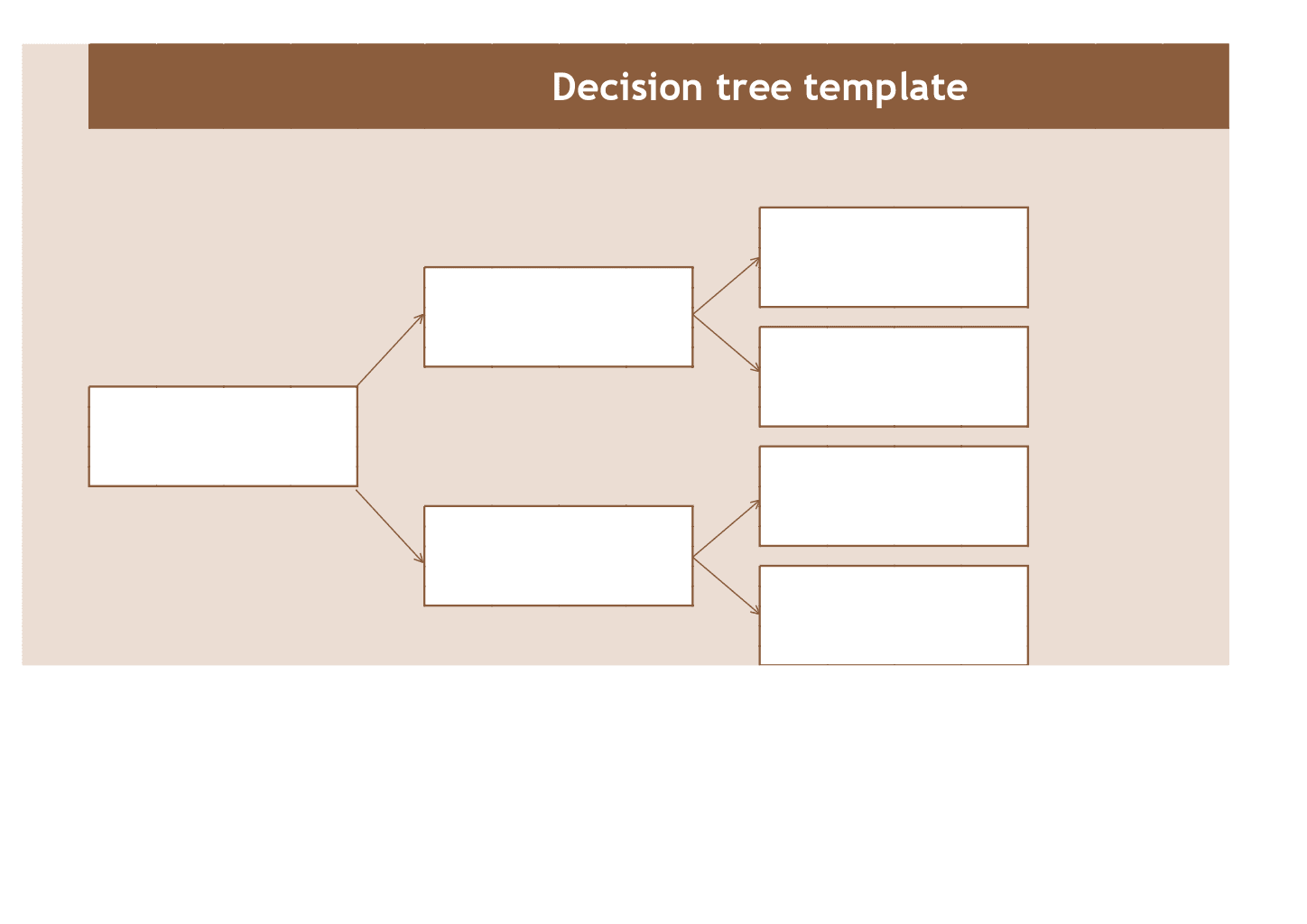 Decision Tree Template 1 ONLYOFFICE ONLYOFFICE