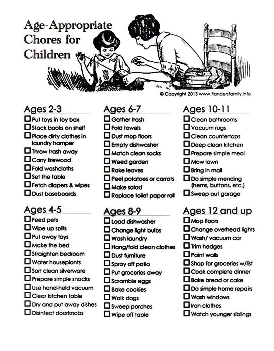 DIY Chore Chart And A FREE Printable