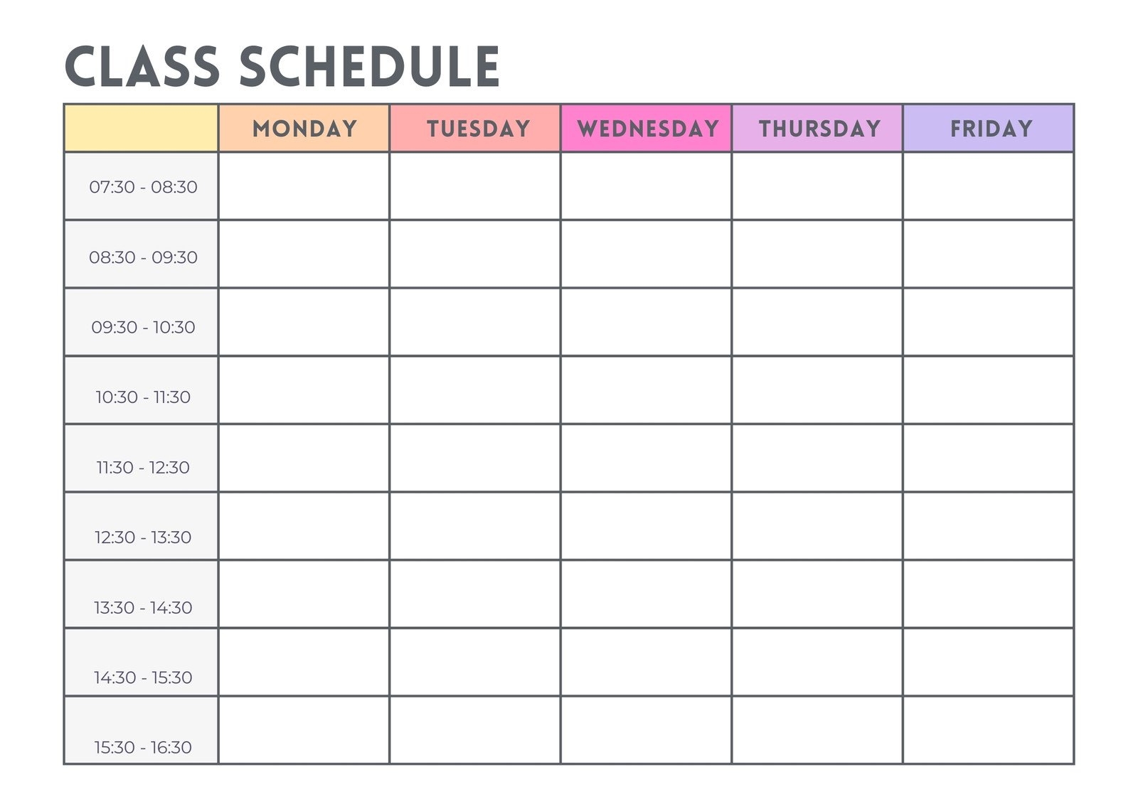 Free And Customizable Schedule Templates Canva Free And Customizable Schedule Templates Canva