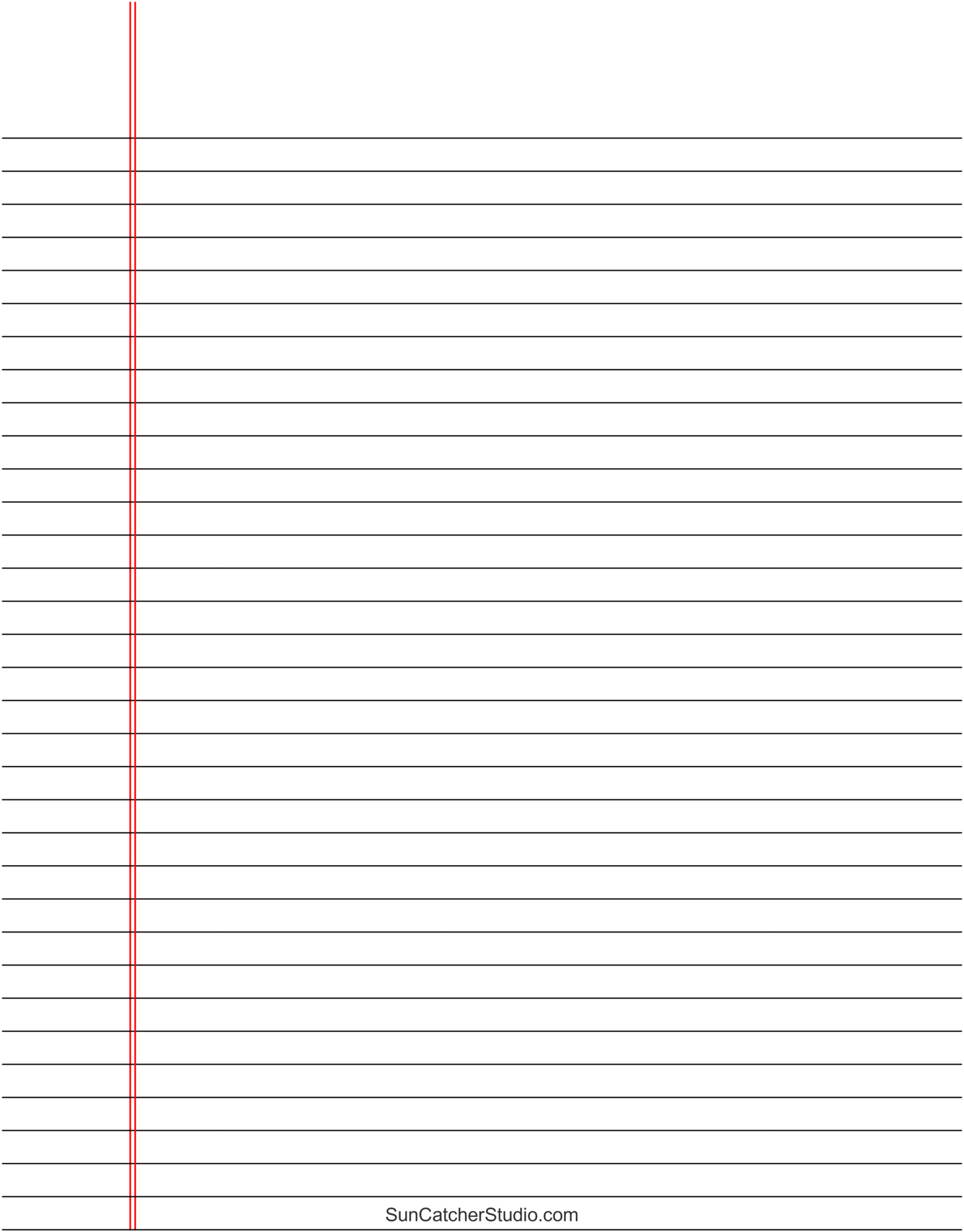 Lined Column Paper Template 13 Free PDF Printables Printablee