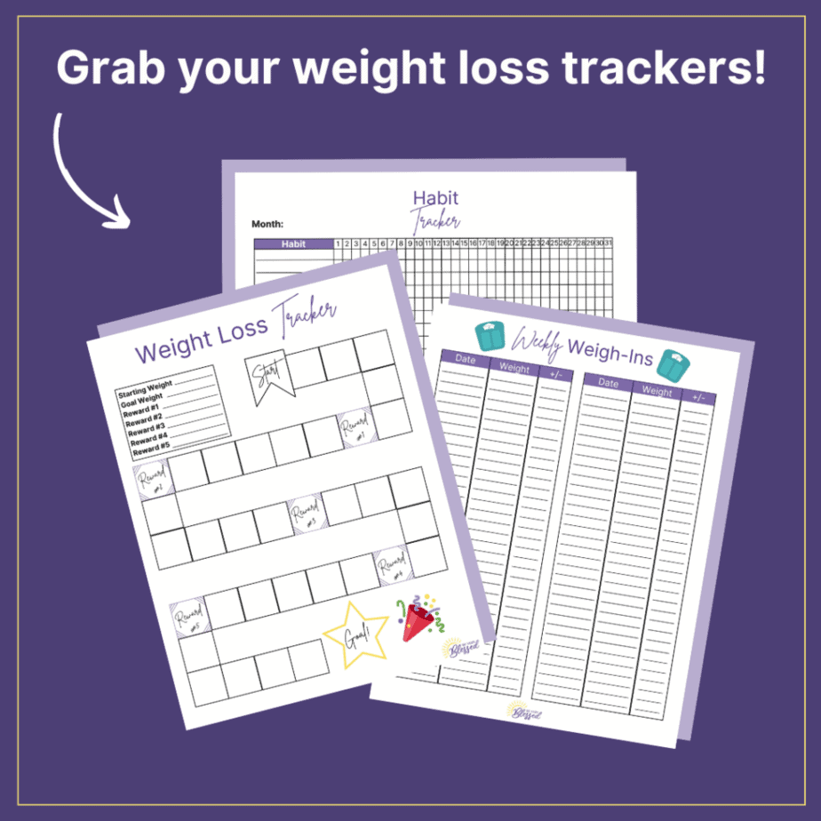 Free Printable Weight Loss Tracker Plus More
