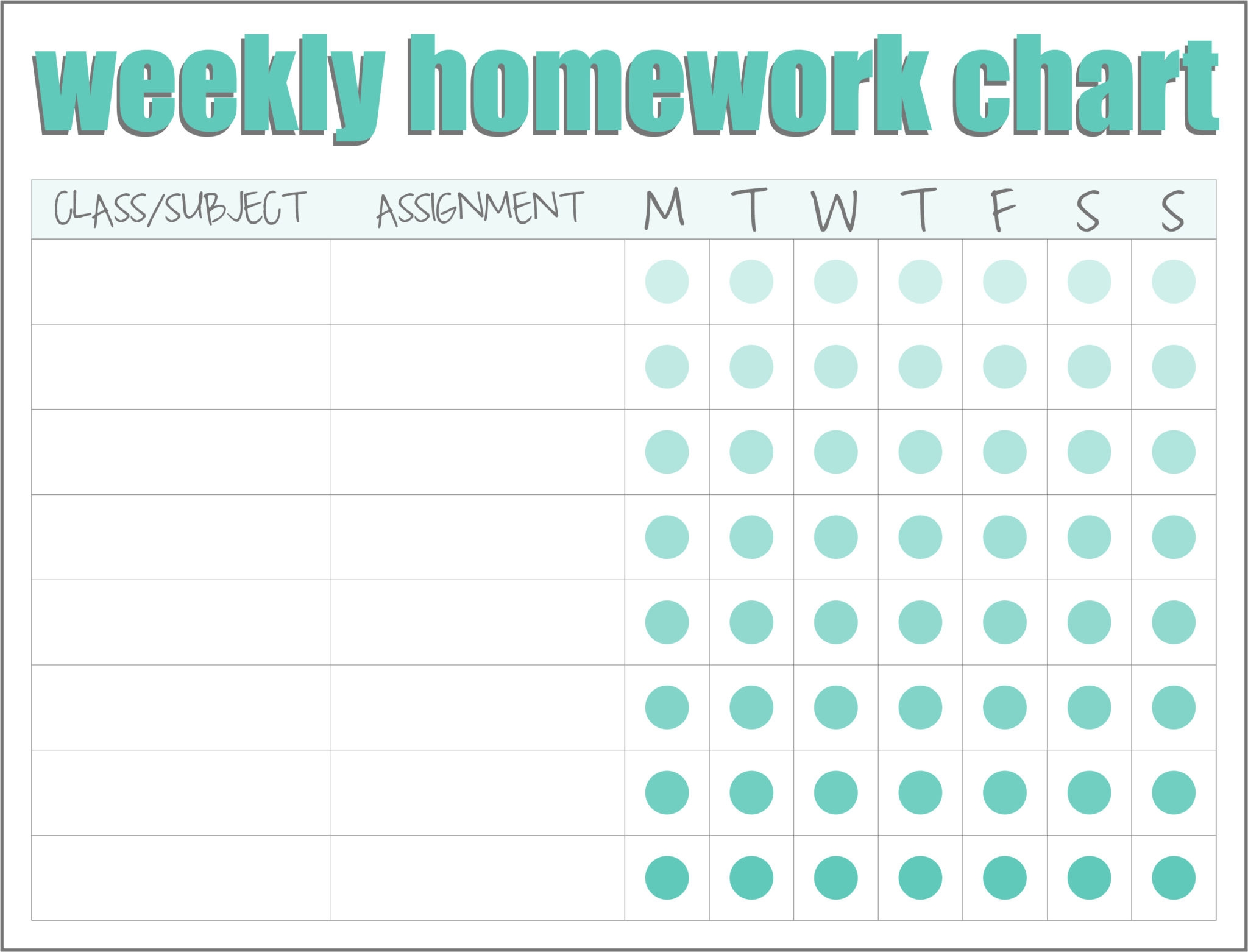Printable Kids Homework Planner Elementary Homework Tracker Homeschool Printable Homework Checklist Homework Log Assignment Tracker Etsy
