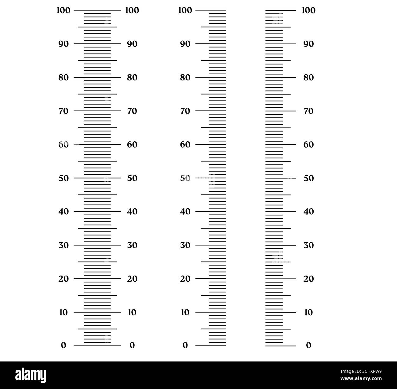 Kid Height Growth Chart Black And White Stock Photos Images Alamy