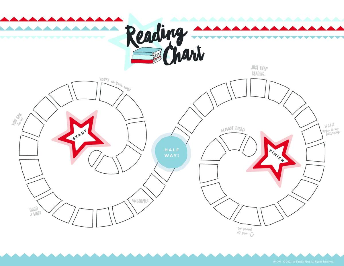 Math And Reading Reward Chart IMOM
