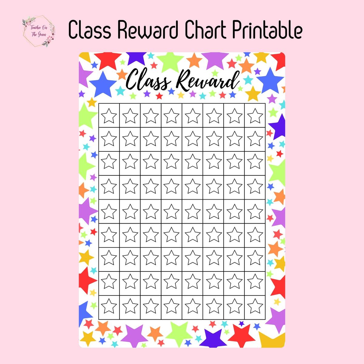 Multi Coloured Class Reward Chart Printable Instant Download Digital Download Etsy Multi Coloured Class Reward Chart Printable Instant Download Digital Download Etsy