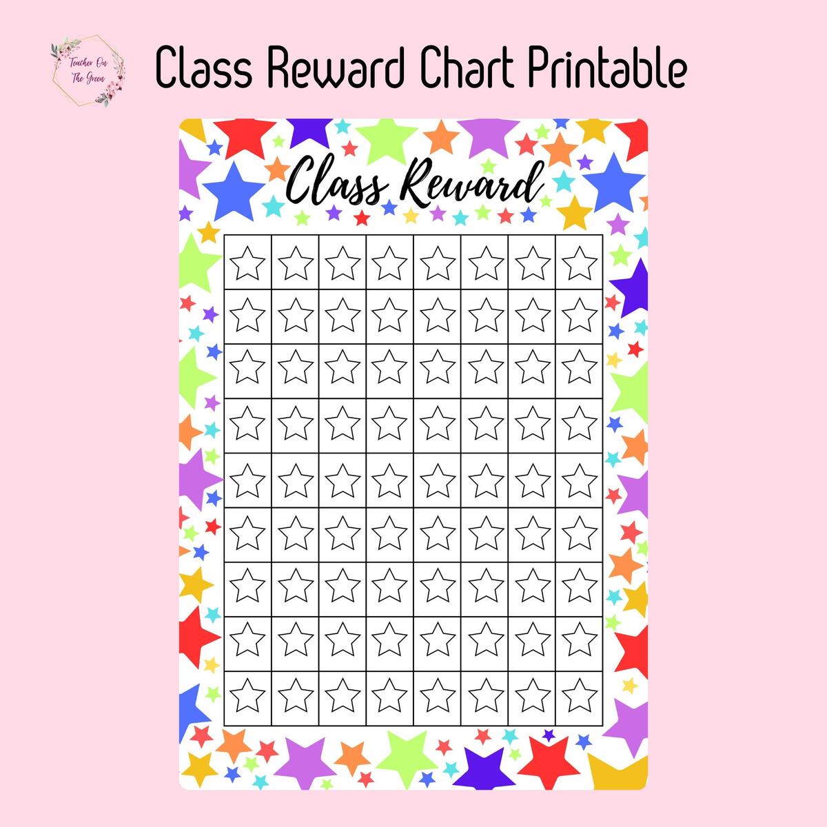 Multi Coloured Class Reward Chart Printable Instant Download Digital Download Etsy Multi Coloured Class Reward Chart Printable Instant Download Digital Download Etsy