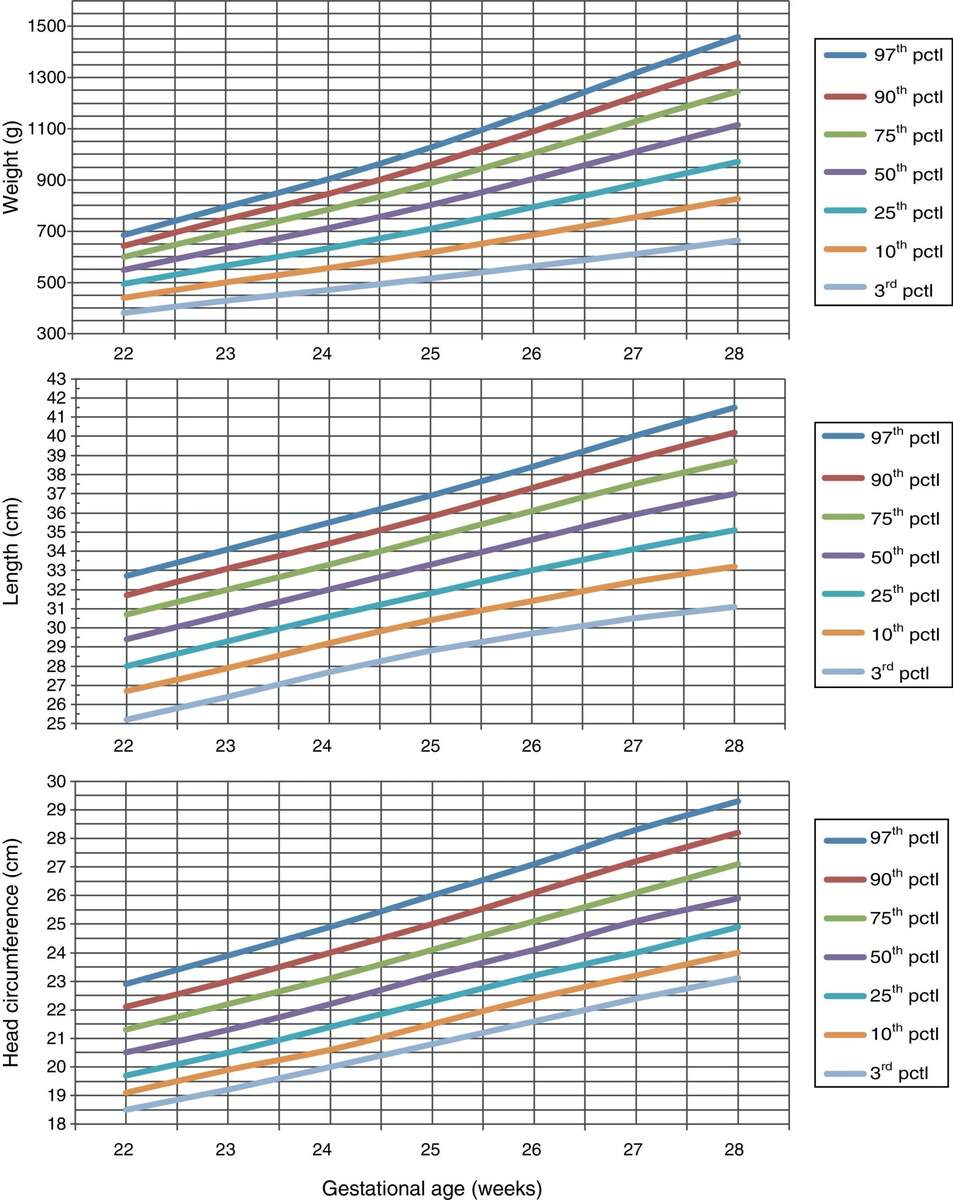New Population Growth Curves In Spanish Extremely Preterm Neonates Anales De Pediatr A New Population Growth Curves In Spanish Extremely Preterm Neonates Anales De Pediatr A