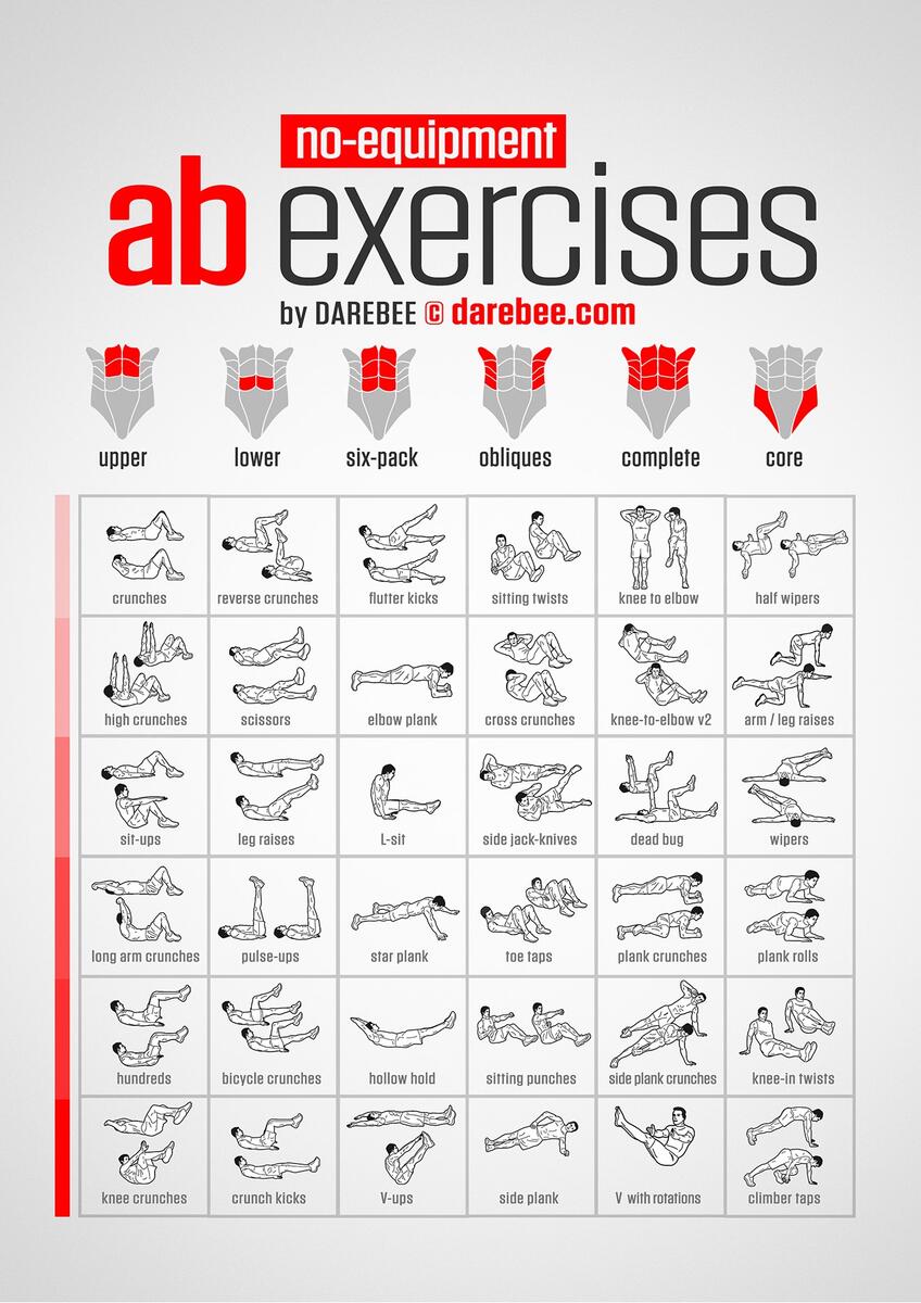 30 Day Ab Sculpt Workout Program Printable Fillable PDF Easy To Follow Fitness Program Beginner Friendly Workout A4 US Letter Etsy Israel