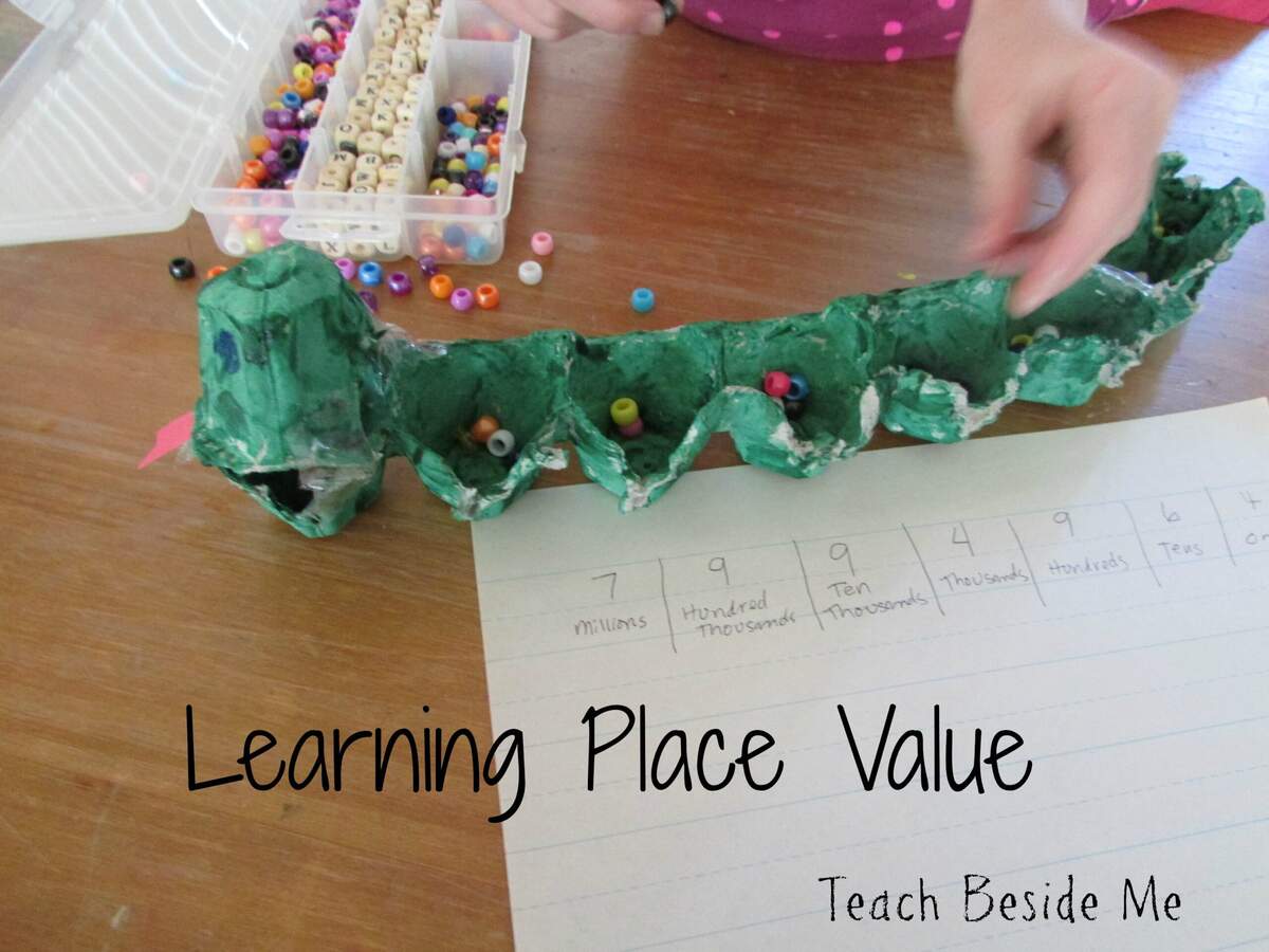 Place Value Snake Teach Beside Me