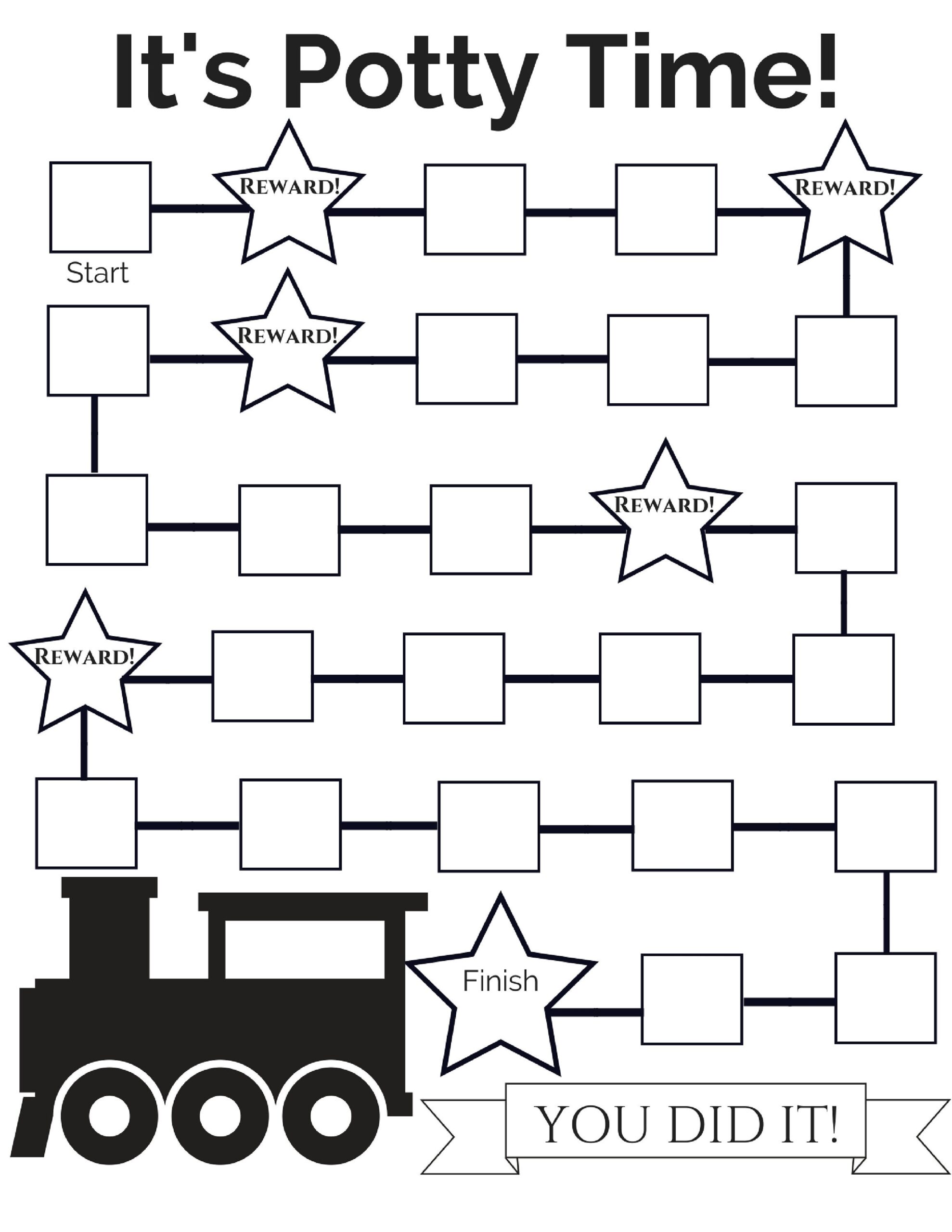 Free Printable Train Potty Sticker Charts Top 3 Potty Training Supplies For Boys Home Ever After