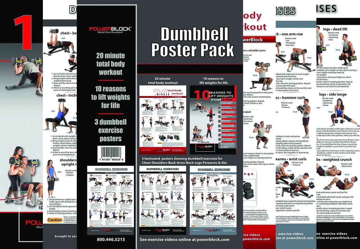 Powerblock Workout Poster Pdf Printable Powerblock Dumbbell Workout Pdf Home Printable Full Body