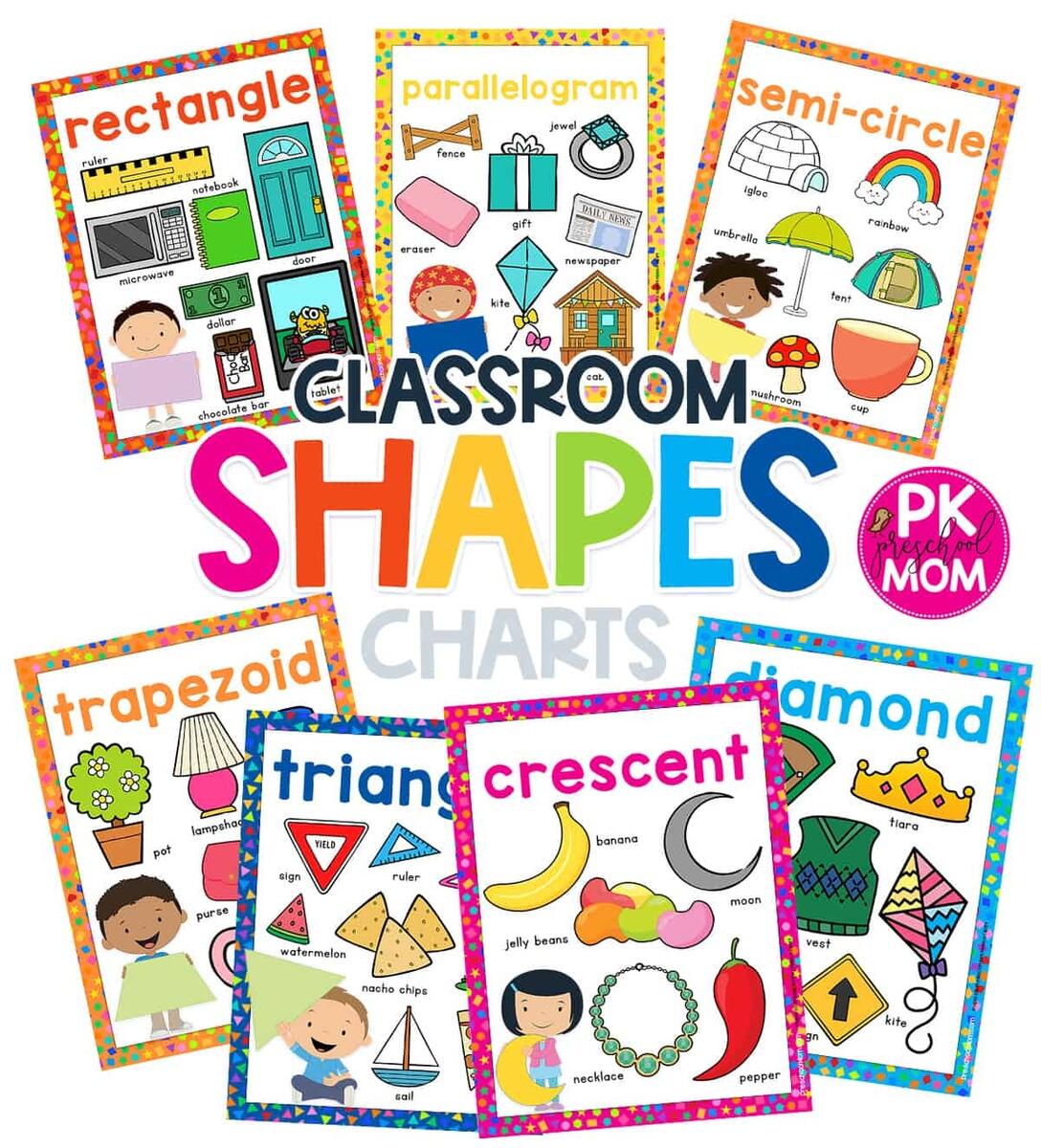 Times Table Chart A4 Laminated 2D 3D Shapes Math S Children Kids Nursery Learning Educational School Type Poster Wall Chart 2d Shapes