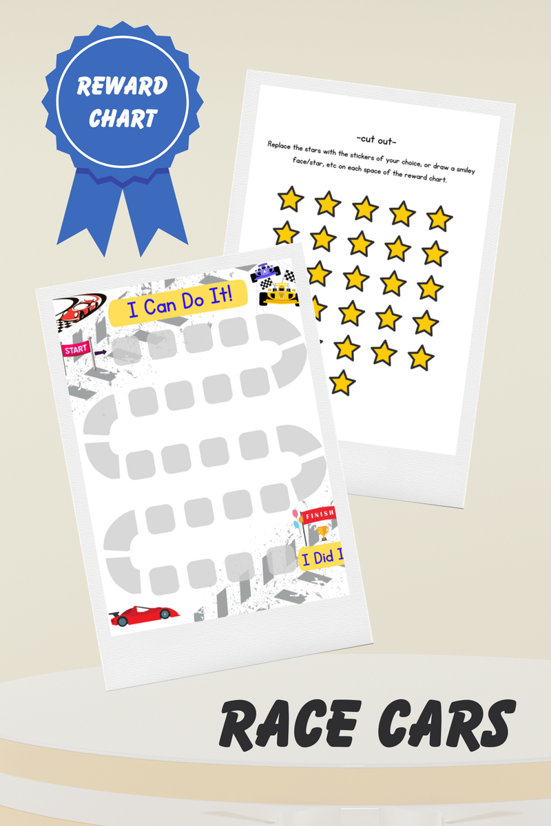 Race Cars Reward Chart Made By Teachers