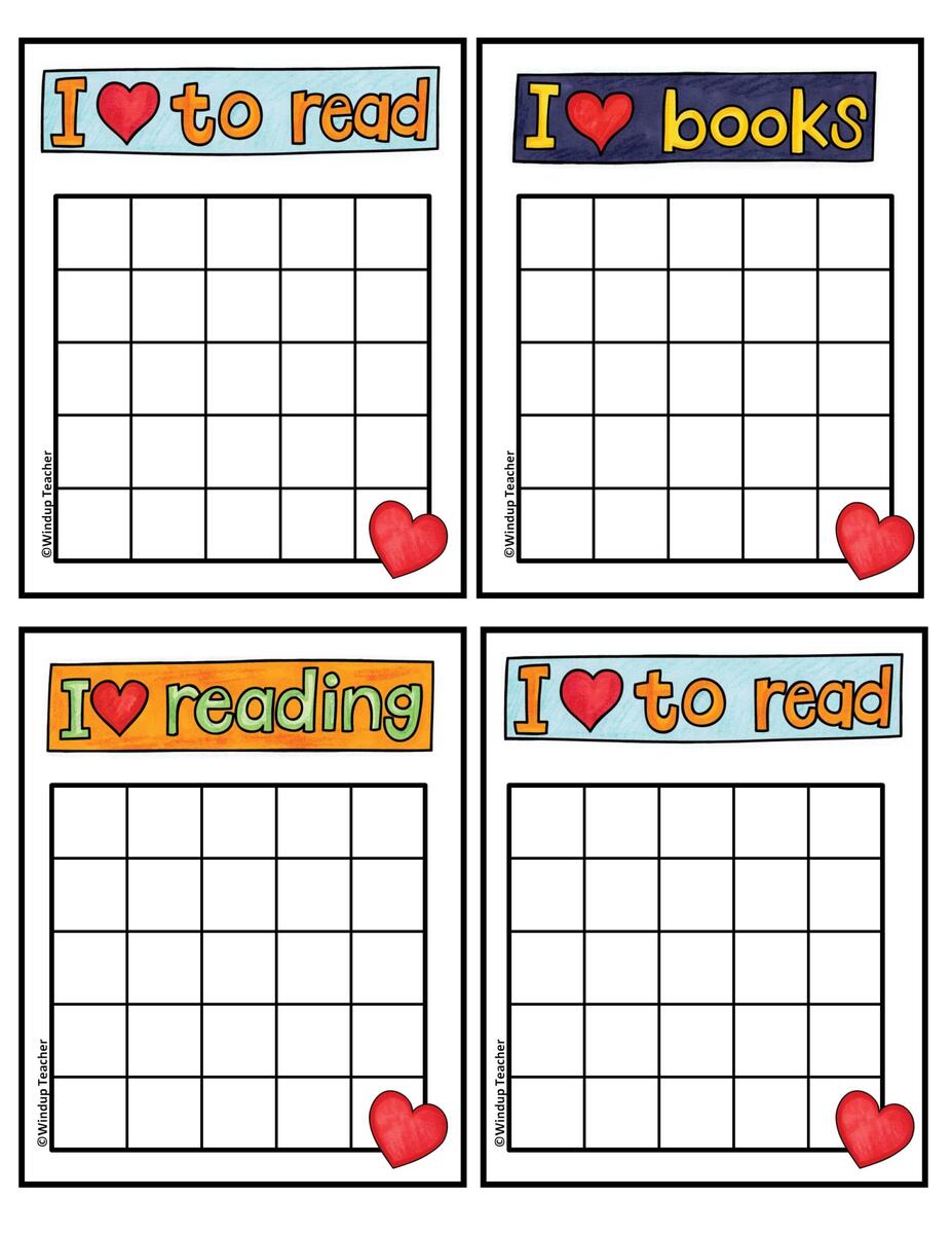 Reading Sticker Charts Made By Teachers