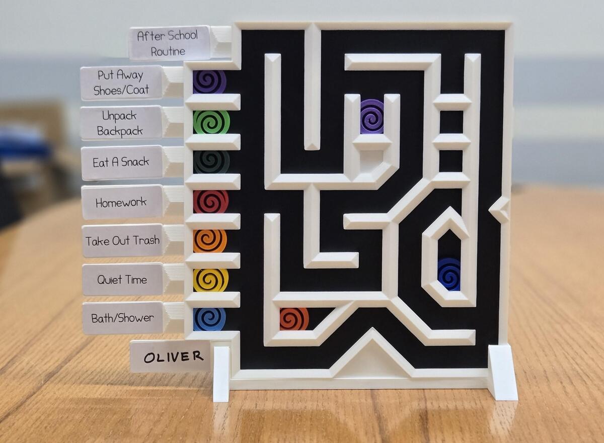 Reward Chart Maze Etsy