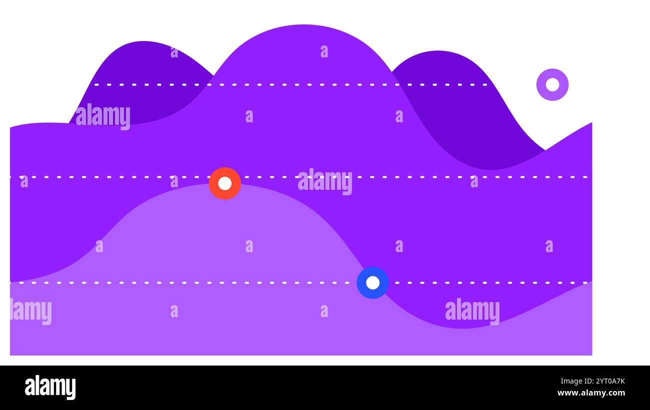 Stagnation Graph Stock Vector Images Alamy
