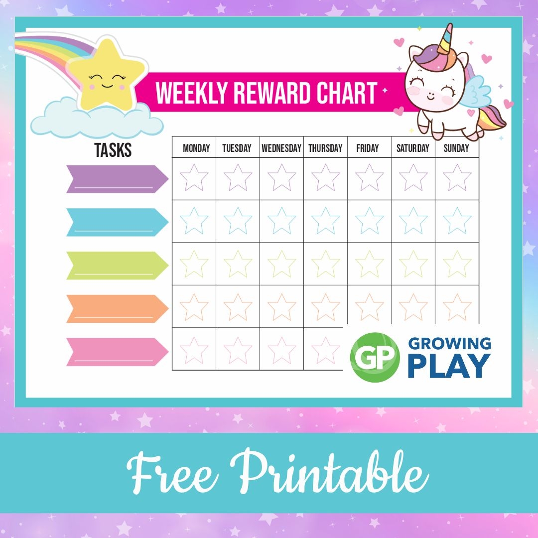 A Simple Reward Chart Free Printable Domestic Fashionista