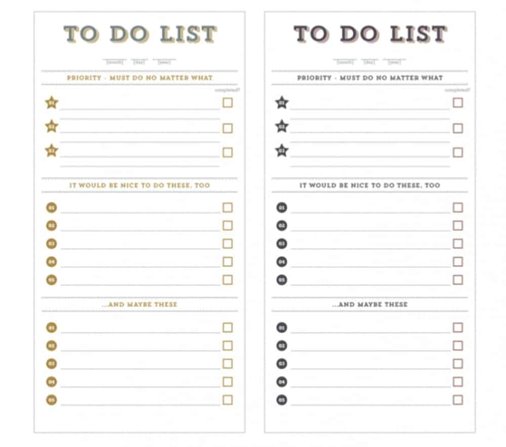15 Printable Chore Charts To Keep The Kiddos Helpful