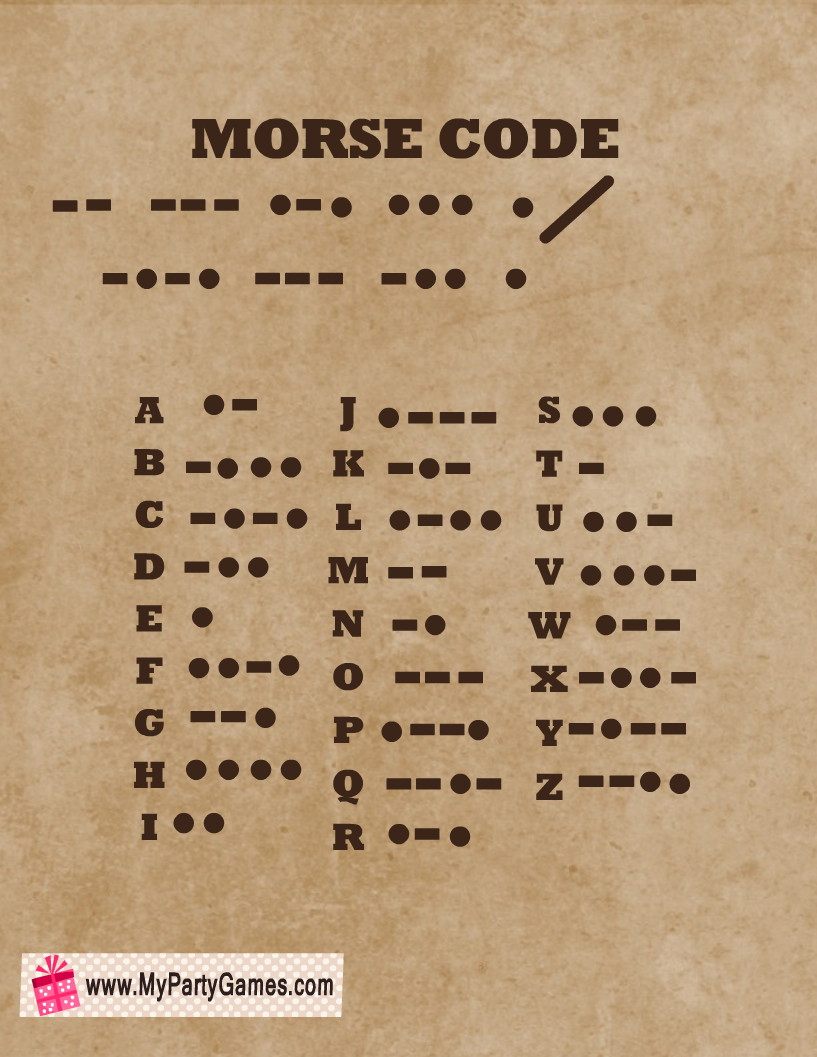8 Free Printable Cipher And Code Sheets For DIY Escape Rooms