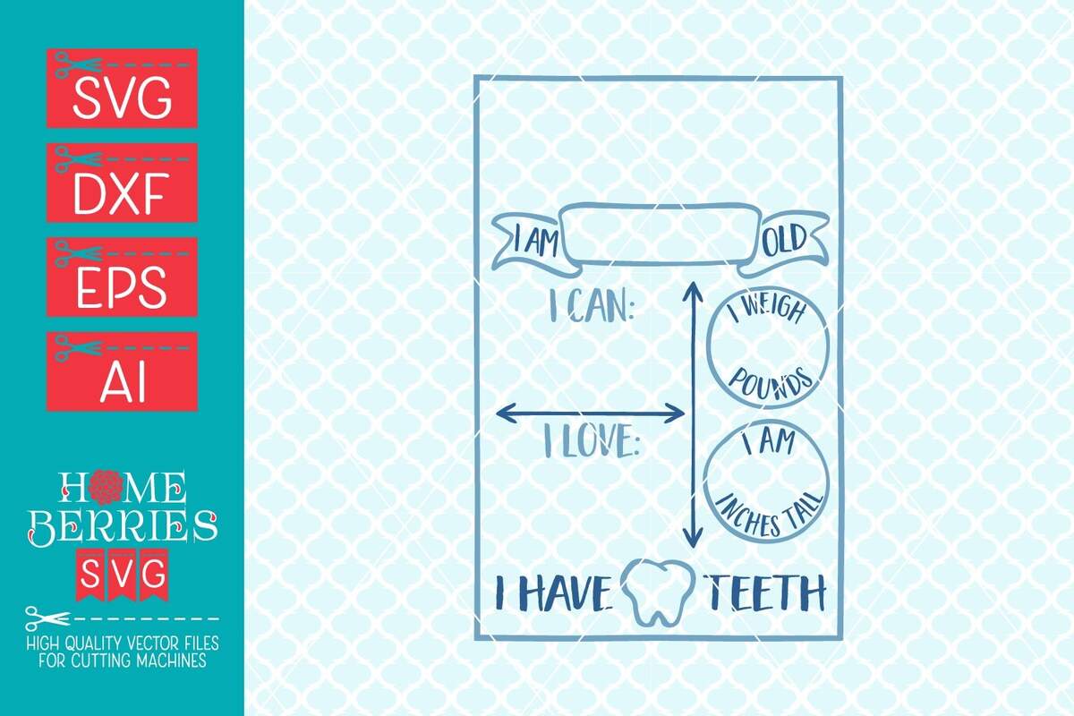 Baby Milestone Board Template