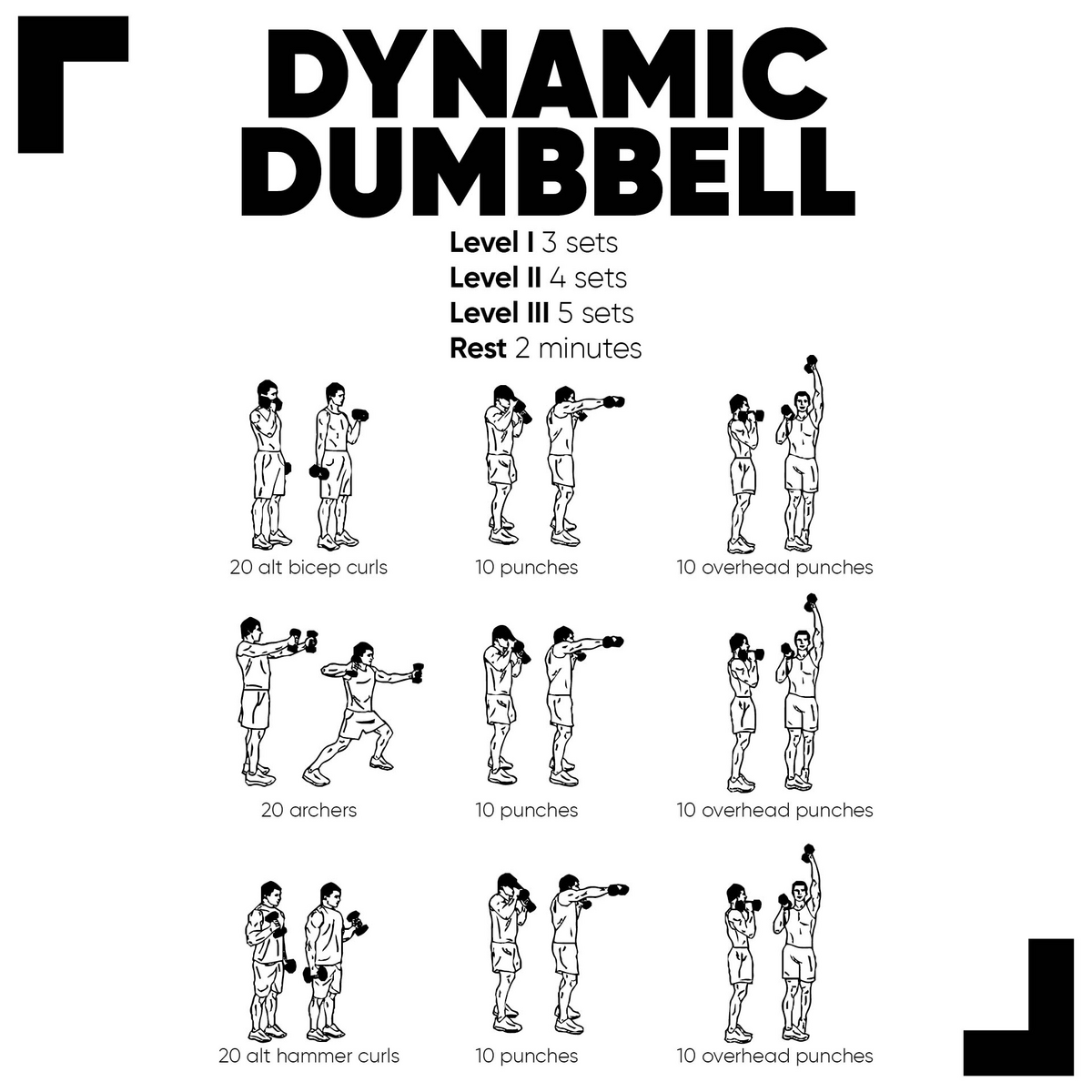 Printable Basic Dumbbell Exercises Dumbbell Workout Chart Printable Pdf Dumbbell Lifting Routine Store