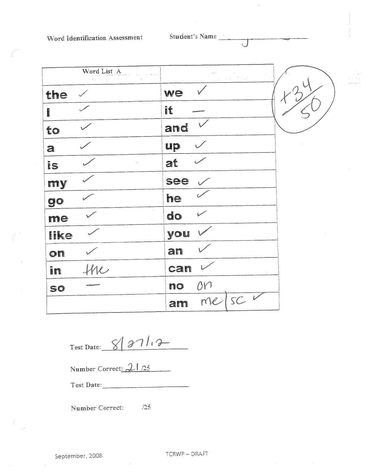 Beginning Of The Year Assessments JD S Rockin Readers Beginning Of The Year Assessments JD S Rockin Readers