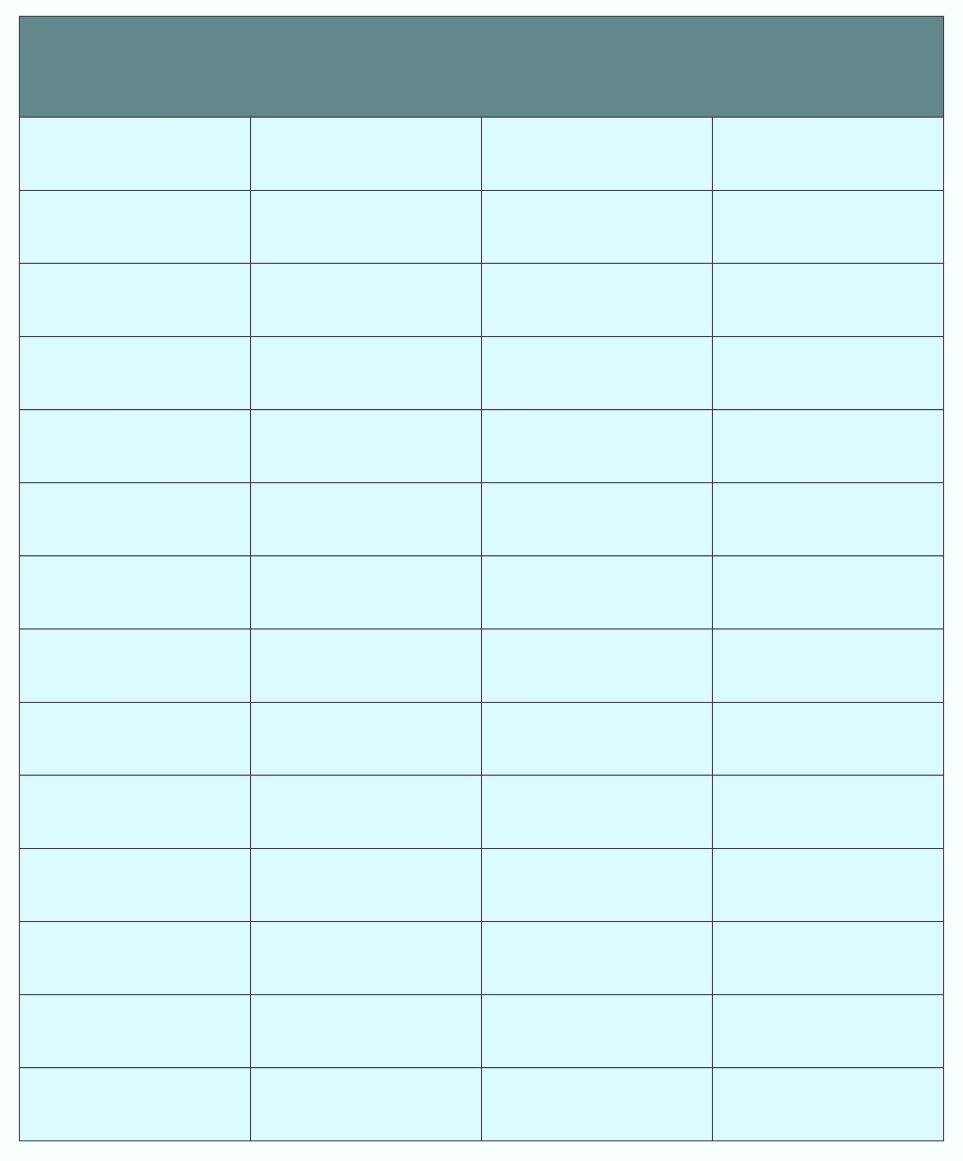 Blank Columns Templates 10 Free PDF Printables Printablee