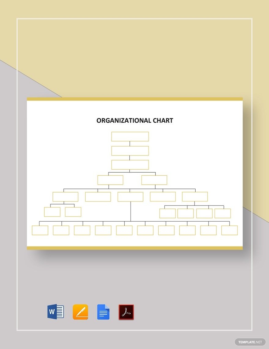 Hand Drawn Hierarchy Chart Diagram Template White Background Stock Vector Adobe Stock