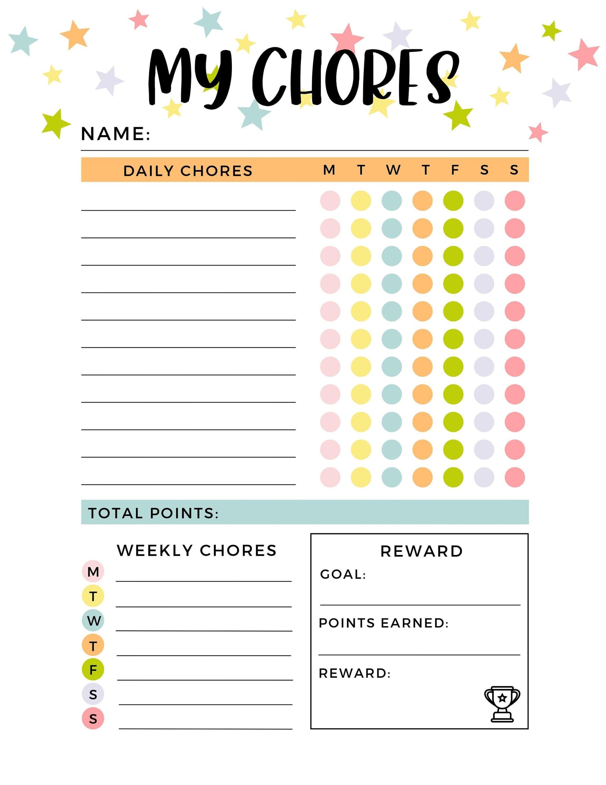 Buy Chore Charts For Kids Chore Chart Printable Reward Chart Printable Reward Chart For Kids Kids Chore Chart Printable Chore Chart Online In India Etsy