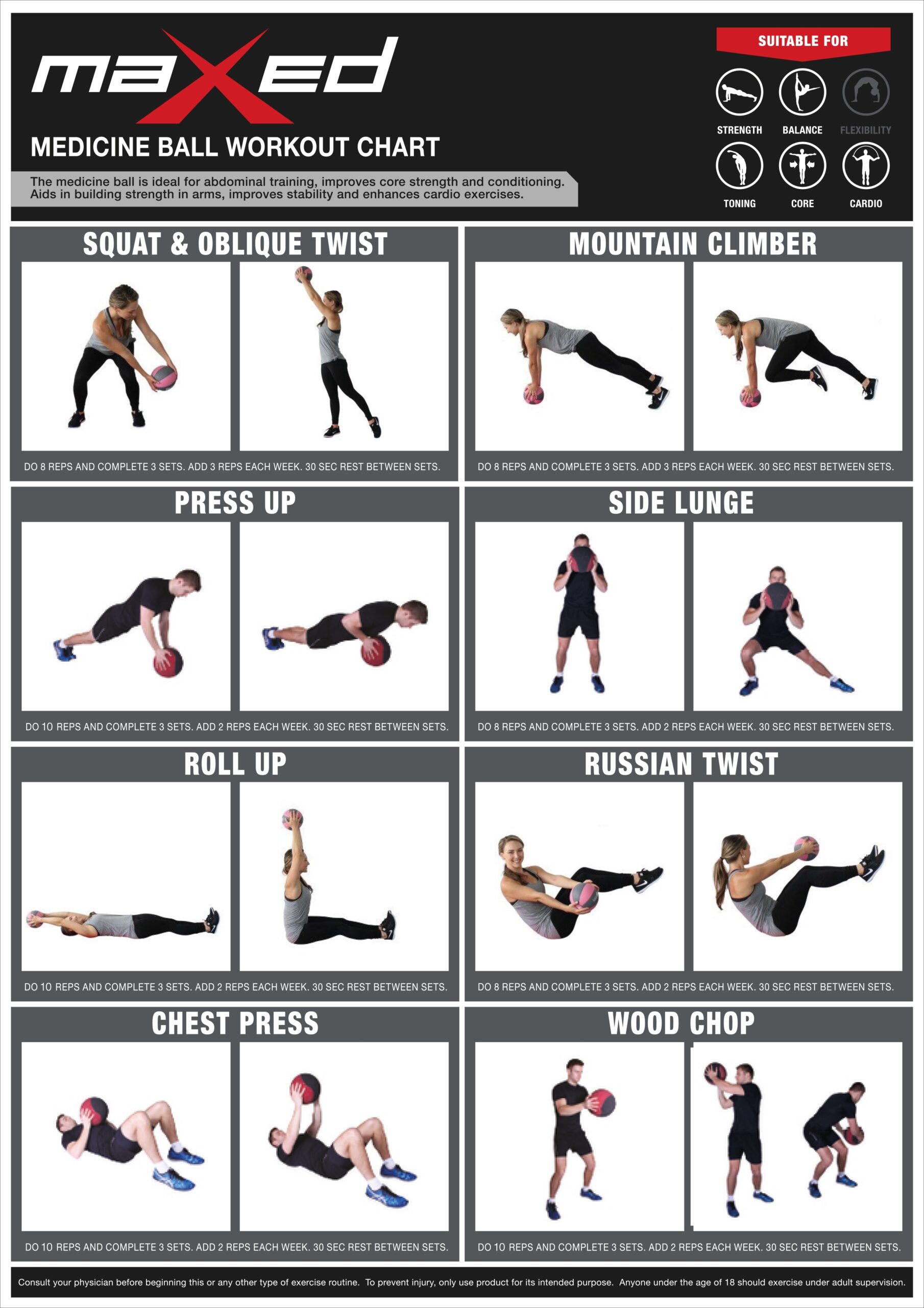 Chart Home Exercise Program For Seniors Pdf Exercise Chart Pack Abs Workout At Home Pdf Dumbbell
