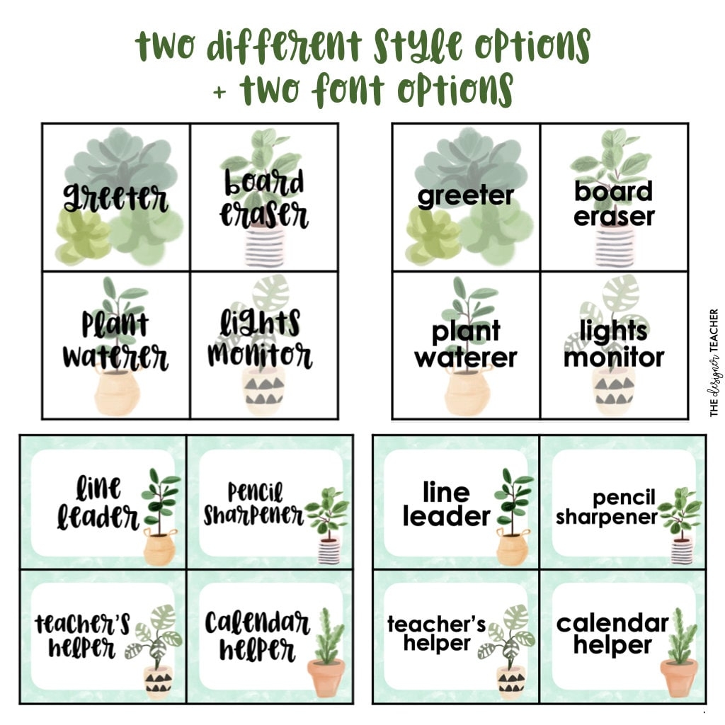 Classroom Jobs Helper Chart And Ideas Preschool Inspirations