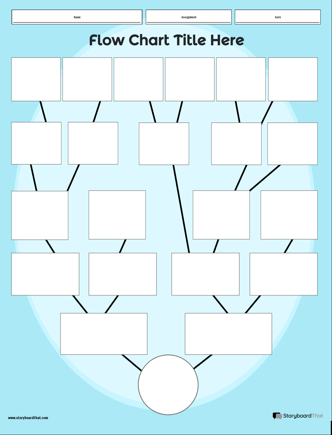 Flow Chart Worksheets Free Templates By Storyboard That
