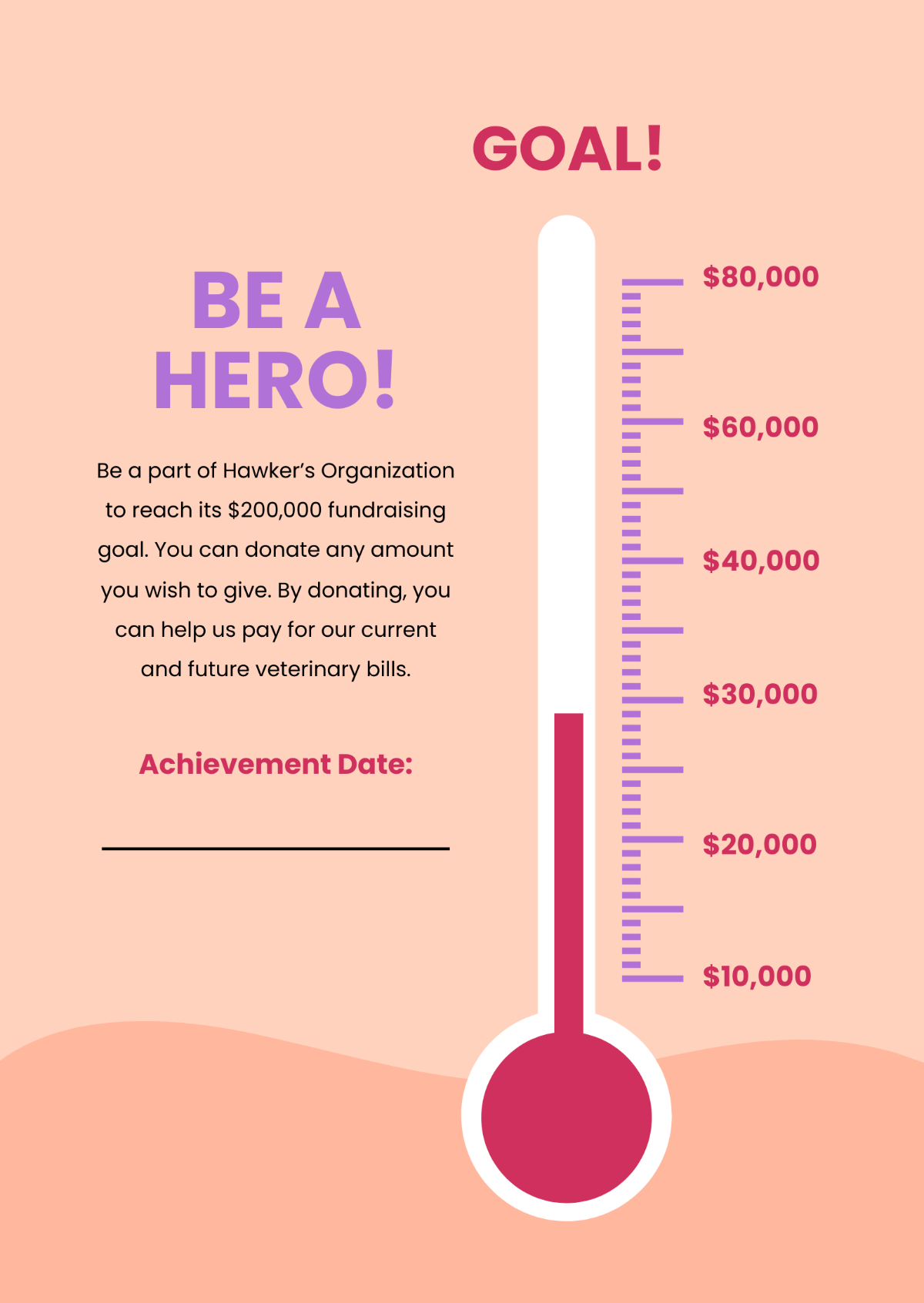 Free Fundraising Chart Templates Editable And Printable