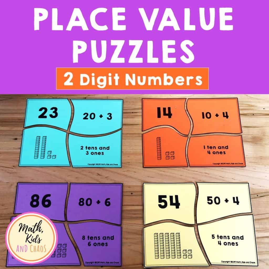Free Printable Place Value Chart Plus Activities To Try Math Kids And Chaos Place Value Of 2 Digit Numbers Worksheet Worksheets Library