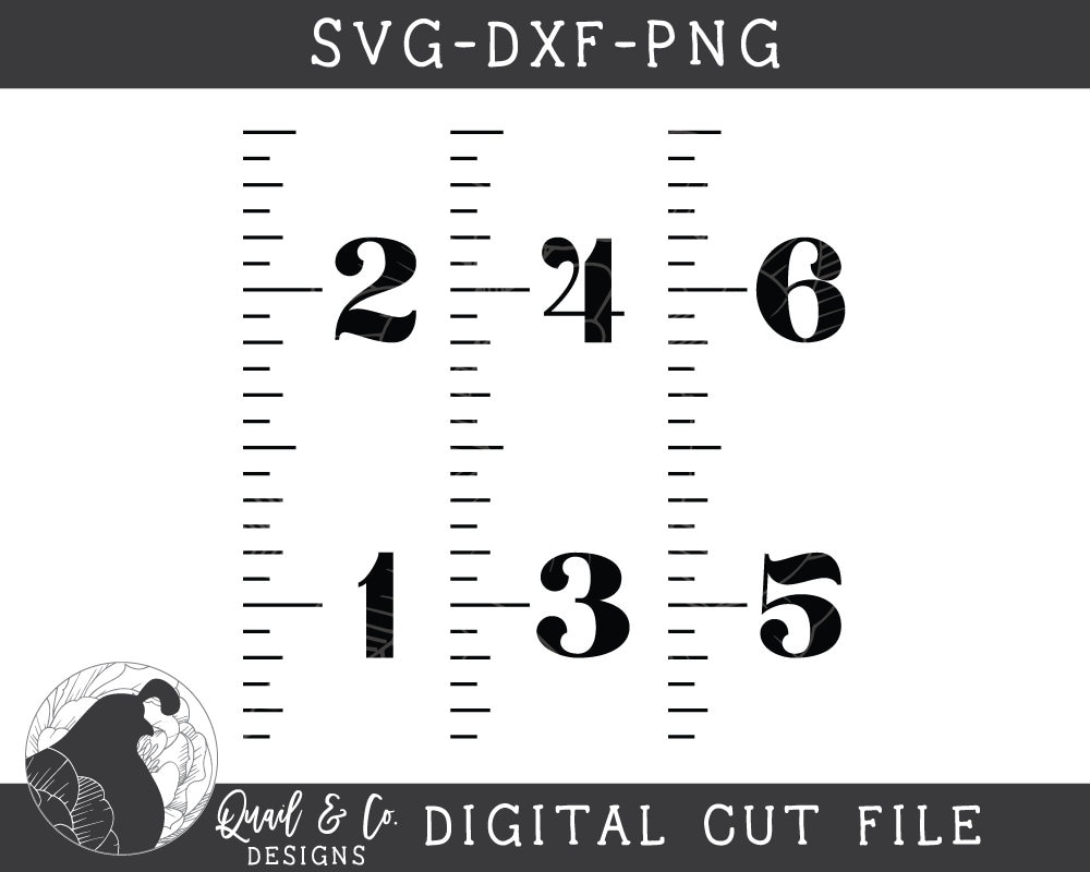 Growth Chart SVG loved Beyond Measure Ruler Design digital Download Etsy Norway