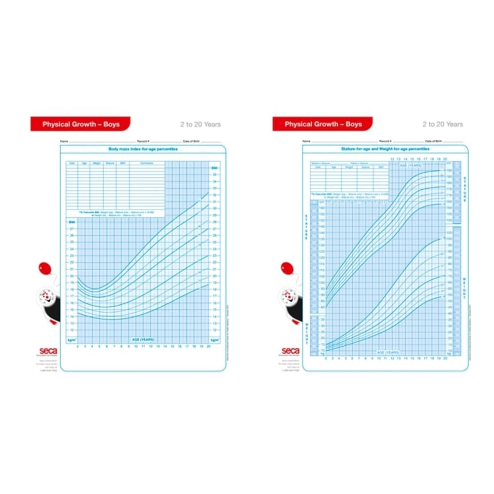 Growth Charts Boys 2 20 Years Seca SupremeMed