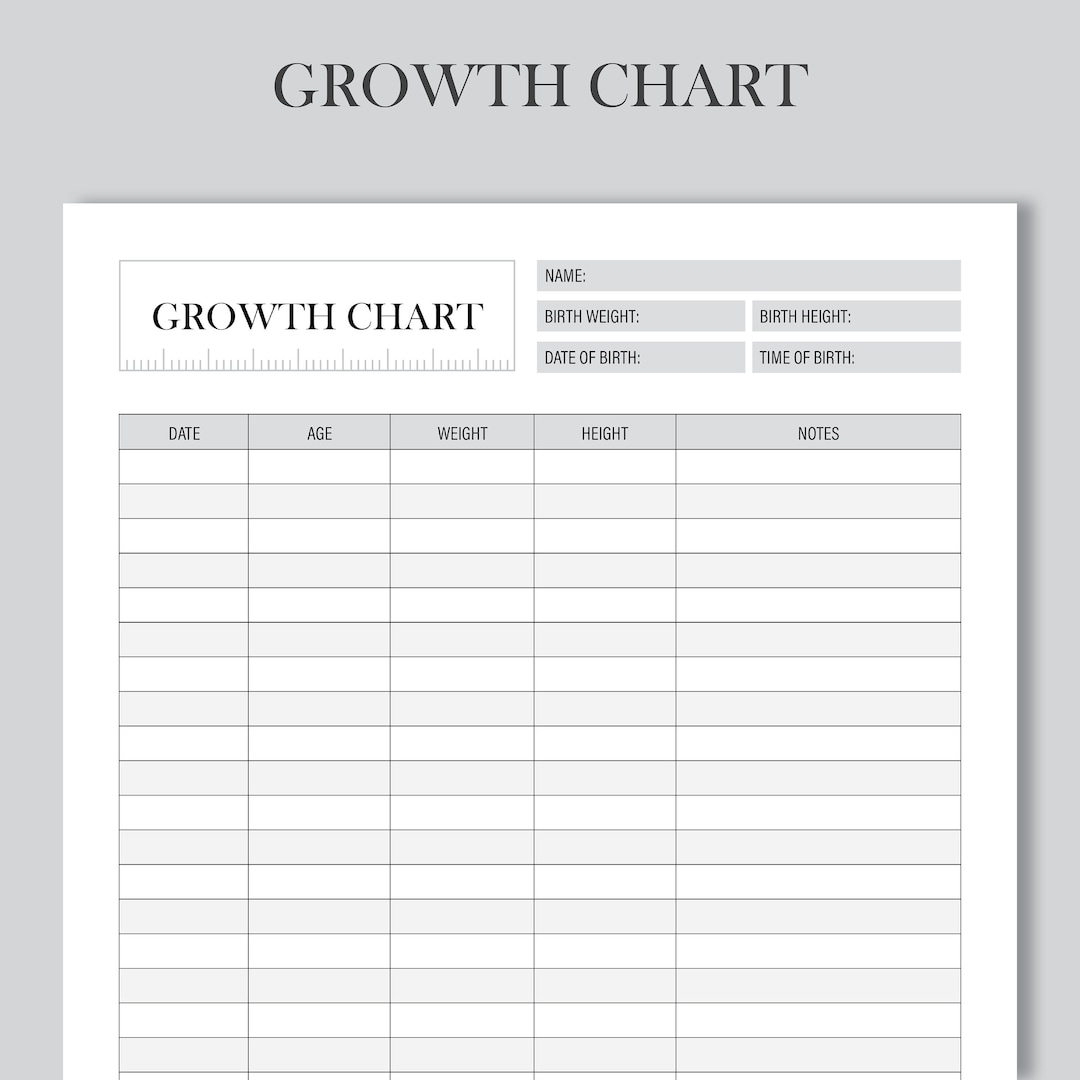 Growth Tracker Child Growth Chart Measurement Tape Personal Height Tracker From Birth To Teen Years Height Measurement Tape