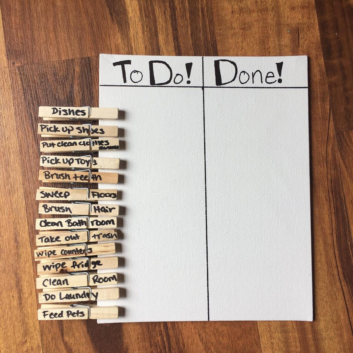 Kid S Chore Chart Crochet It Creations Kid S Chore Chart Crochet It Creations